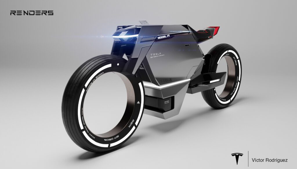 Motocicleta eléctrica Tesla Model M