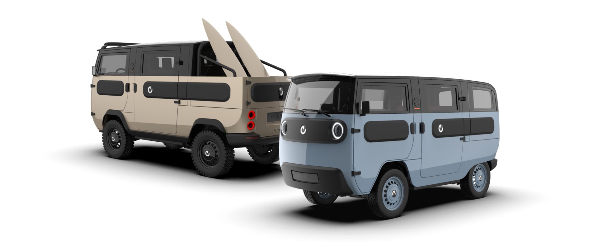 furgoneta eléctrica xbus variaciones