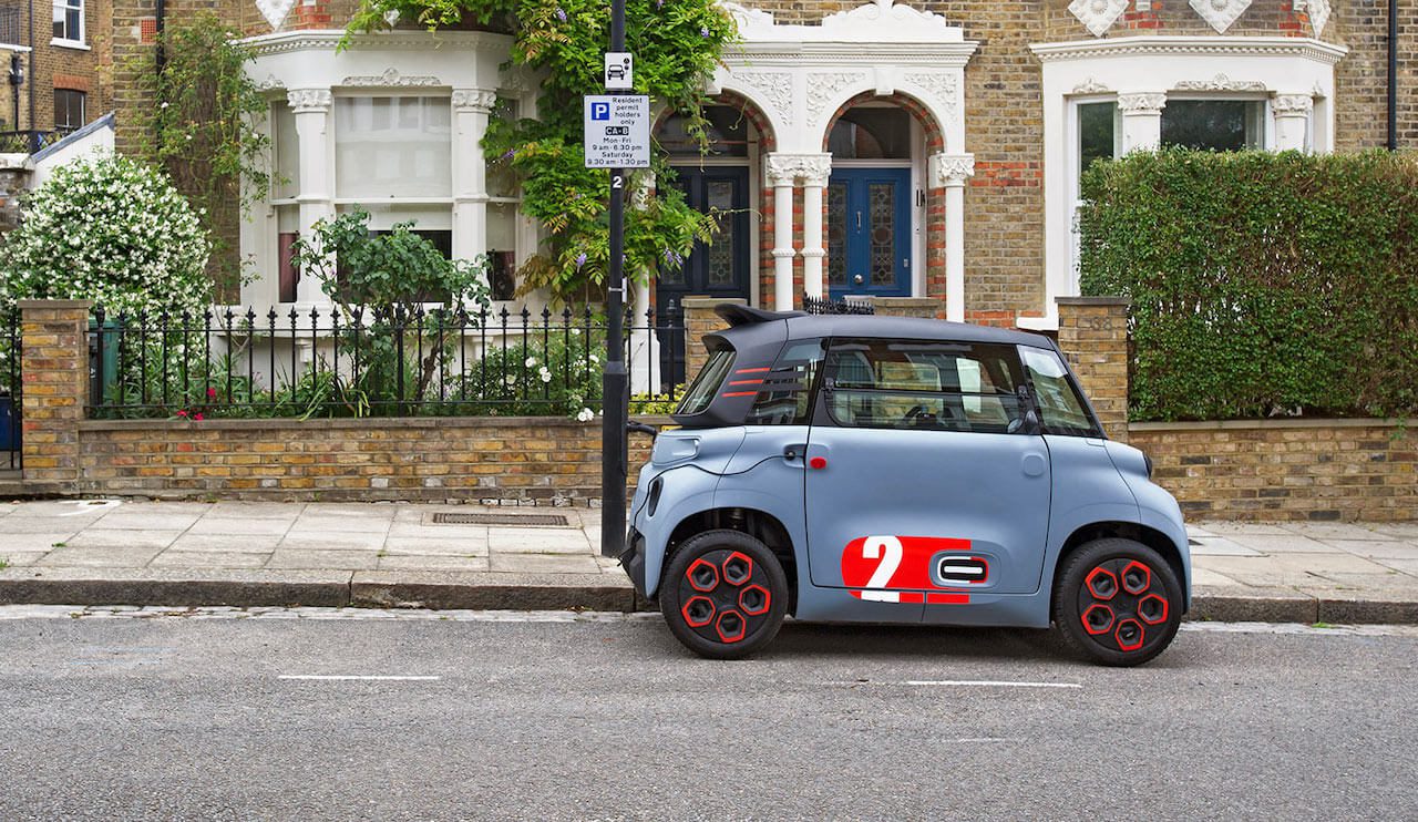 ubitricity citroen ami carga farolas londres