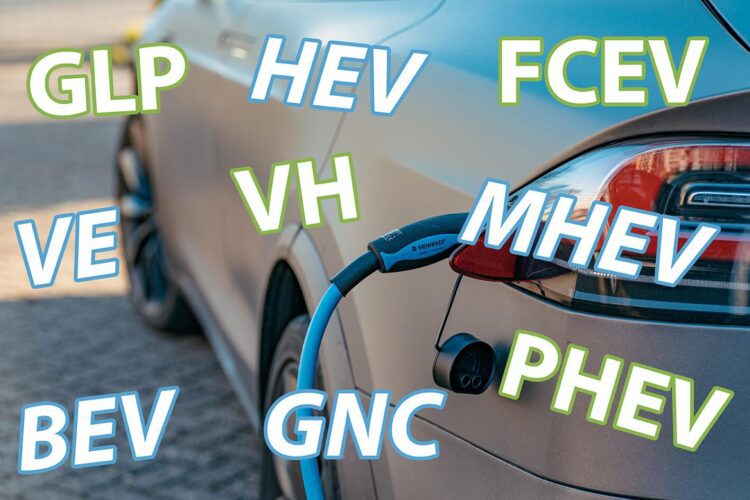 Las principales siglas del vehículo eléctrico