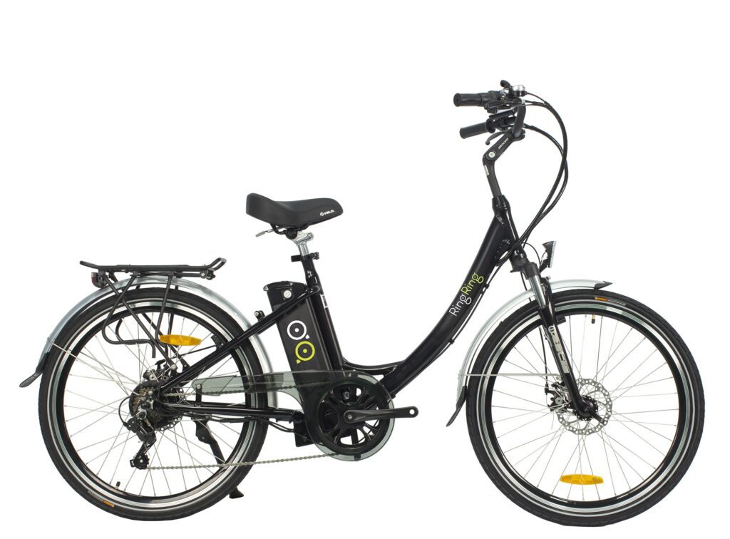 bicicleta electrica estilo vintage amsterdam