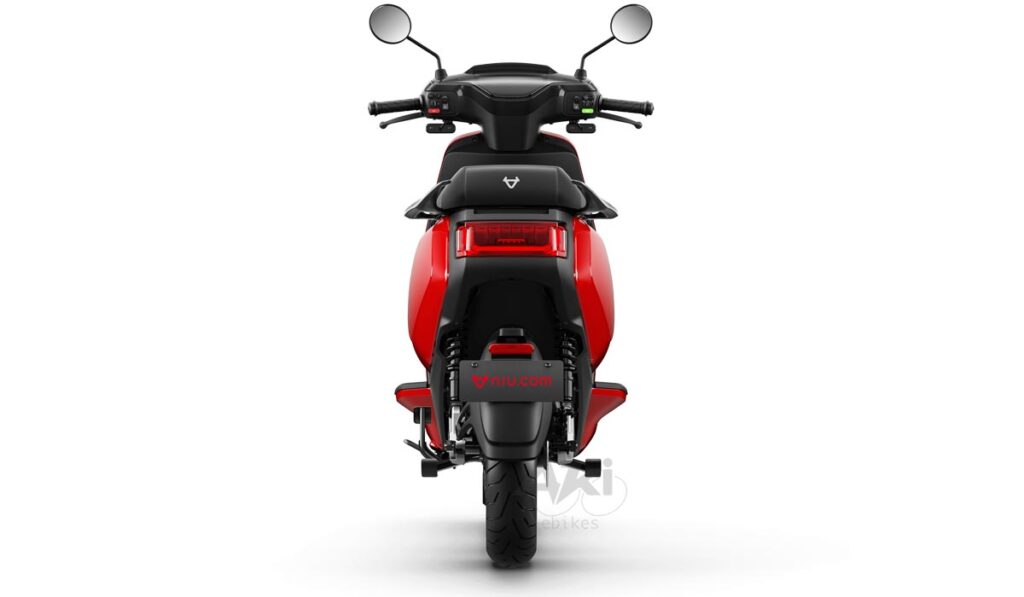 comprar scooter moto electrica niu mqi gt rojo 4