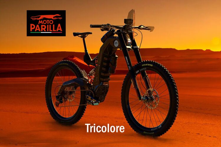 Moto Parilla Tricolore, Mountain Bike eléctrica repleta de tecnología