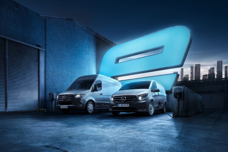 Furgonetas eléctricas de Mercedes