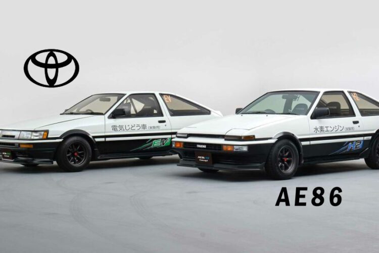 El mítico Toyota AE86 impulsado por hidrógeno y electricidad