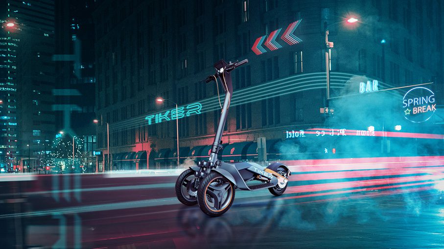 yadea patinete eléctrico tiker