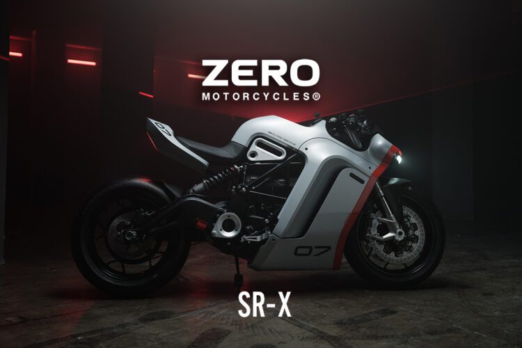 ZERO & HUGE Design colaboran en el lanzamiento de la nueva concept bike eléctrica SR-X