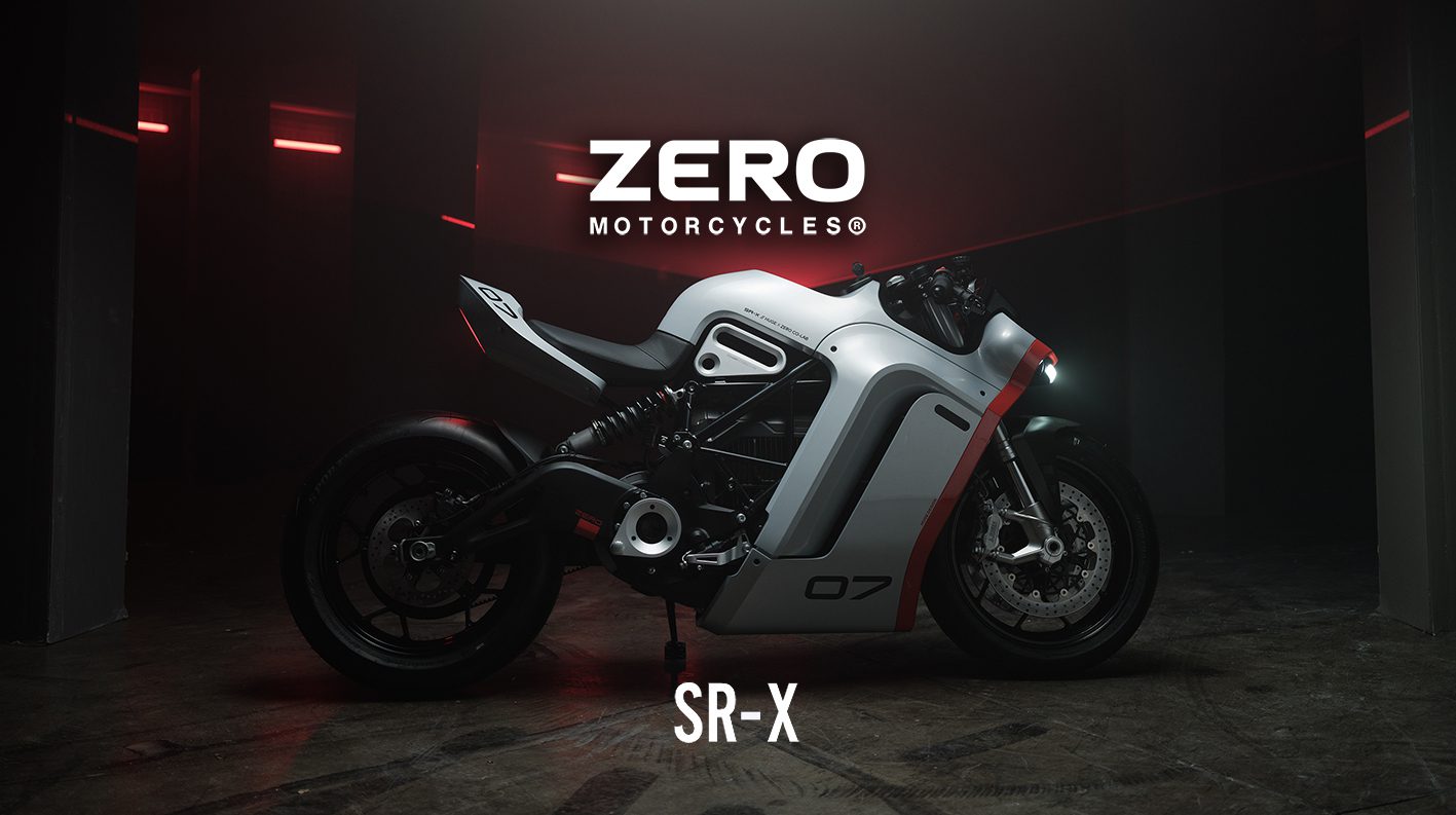 motocicleta eléctrica zero sr x