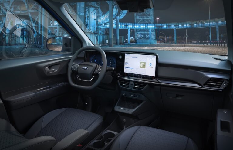 ford e transit courier interior