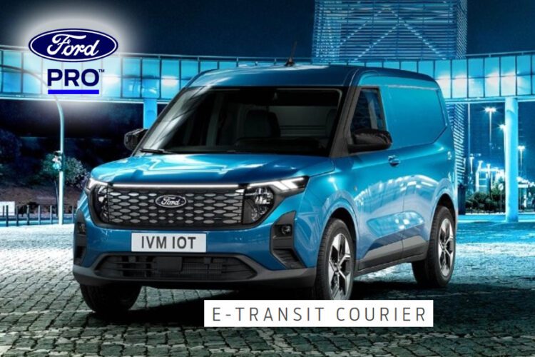 E Transit Courier, el nuevo vehículo comercial eléctrico de Ford