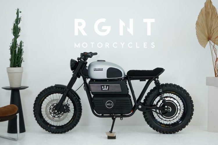Crooked E-Type, una motocicleta eléctrica personalizada única