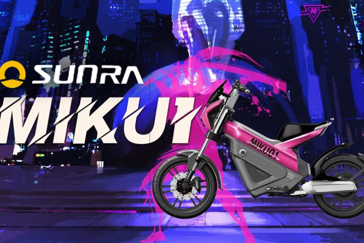 Nuevo ciclomotor eléctrico SUNRA Miku 1: Fresco y ligero