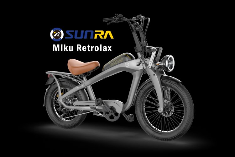 SUNRA Miku Retrolax: fusión revolucionaria en este nuevo vehículo de estilo choper